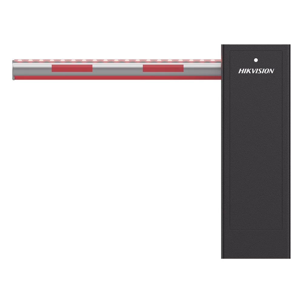 Barrera Vehicular IZQUIERDA / Brazo Iluminado Rojo/Verde de 4 mts Incluido / 3 Seg para Apertura / Cierre Automático con Tiempo Configurable / 5,000,000 MCBF / Compatible con Cualquier Control de Acceso