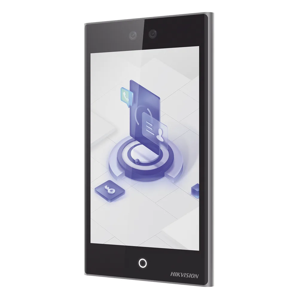 Biometrico Facial Android 11 con Pantalla de 8" / 100,000 Usuarios / Reconocimiento Facial Ultra Rapido / HIK-IA