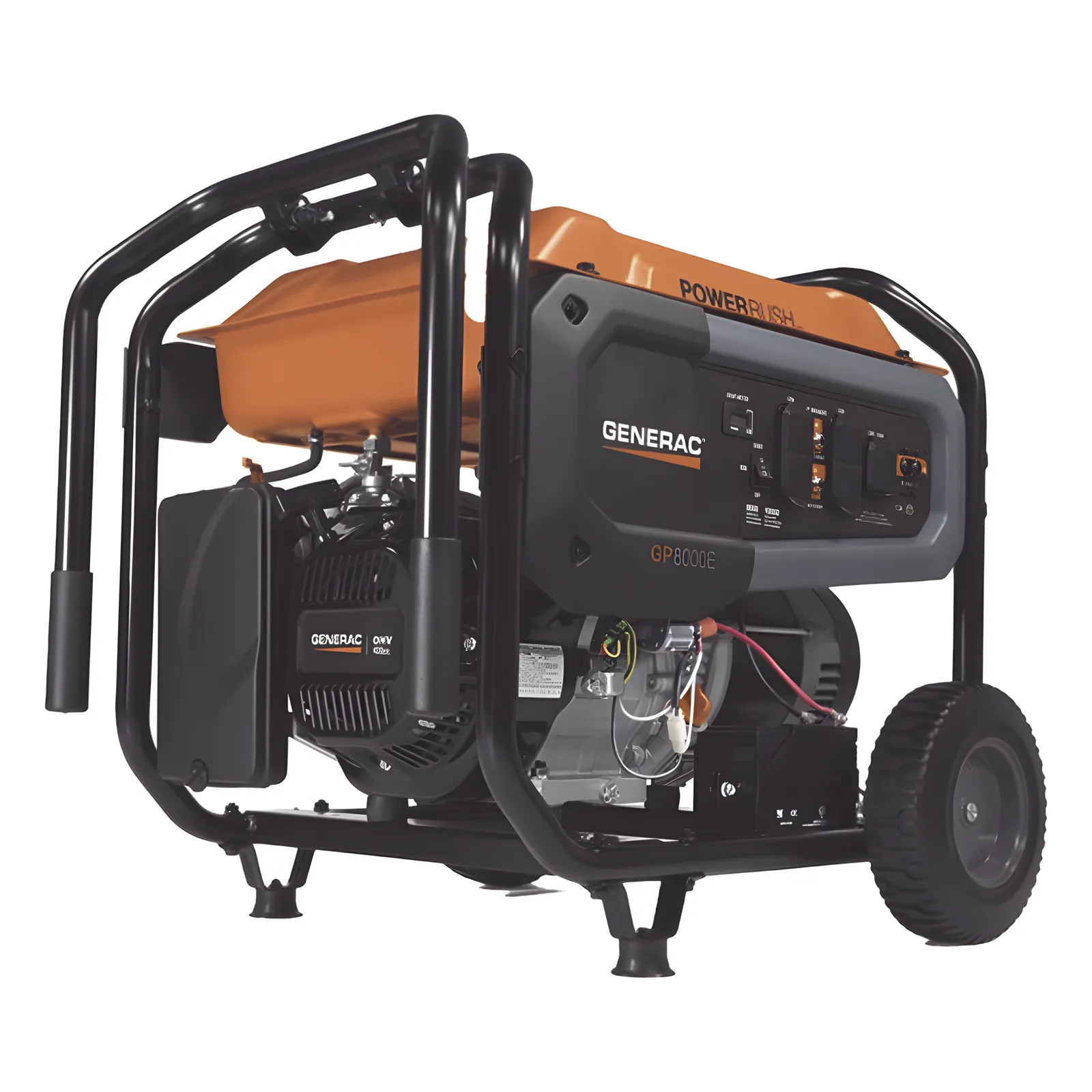 Generador Portátil a Gasolina, 8 kW, 120/240Vca, Arranque Eléctrico