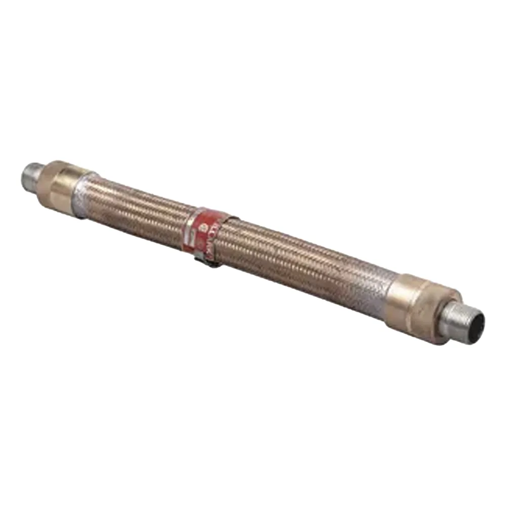 Cople Flexible Trenzado de Bronce de 1/2" x 12".