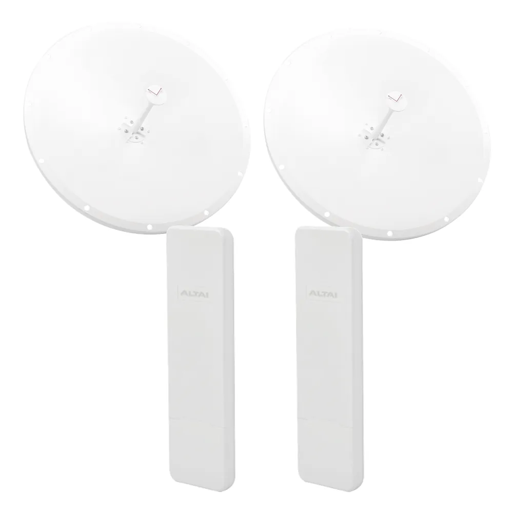 Kit de Enlace Completo PTP en 5 GHz, Hasta 20 km, con el Modelo Conectorizado C1XAN y Antena Direccional de 28 dBi Modelo TXP-D4865-28-SMA, Administración en Nube Gratis con INSIGHTS