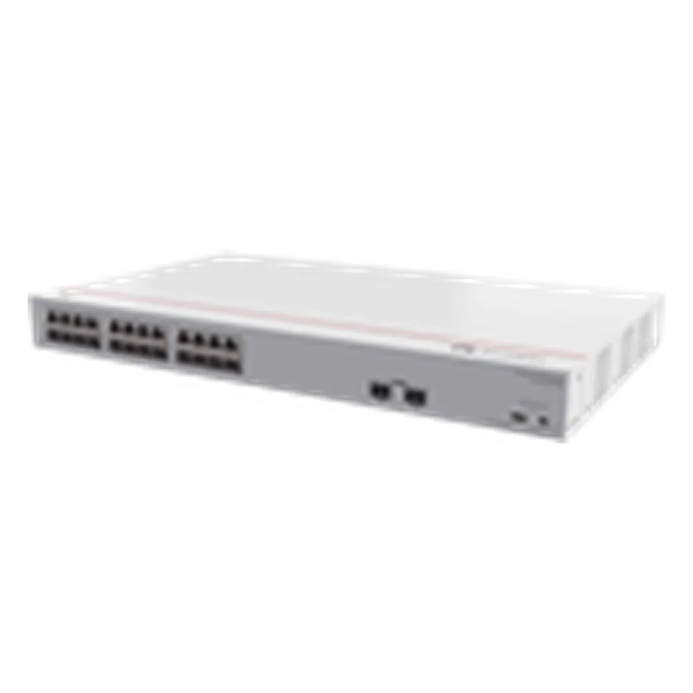 Switch Gigabit No Administrable PoE / 24 puertos 10/100/1000 Mbps (PoE) / 2 Puertos SFP Uplink / 124W