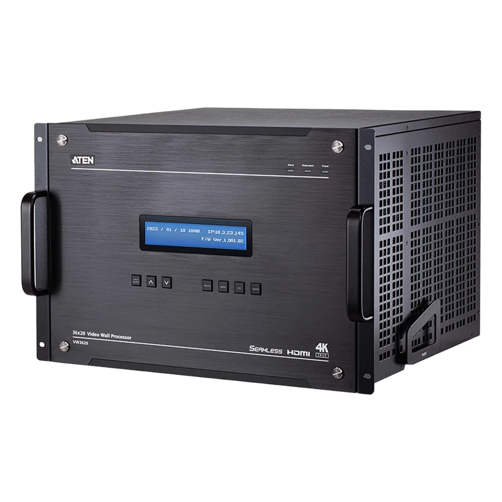 36 x 20 Procesador Modular Video Wall | Procesa hasta 36 fuentes de entrada y gestiona hasta 20 monitores | Escalabilidad True 4K@60 con procesamiento de señales 4:4:4