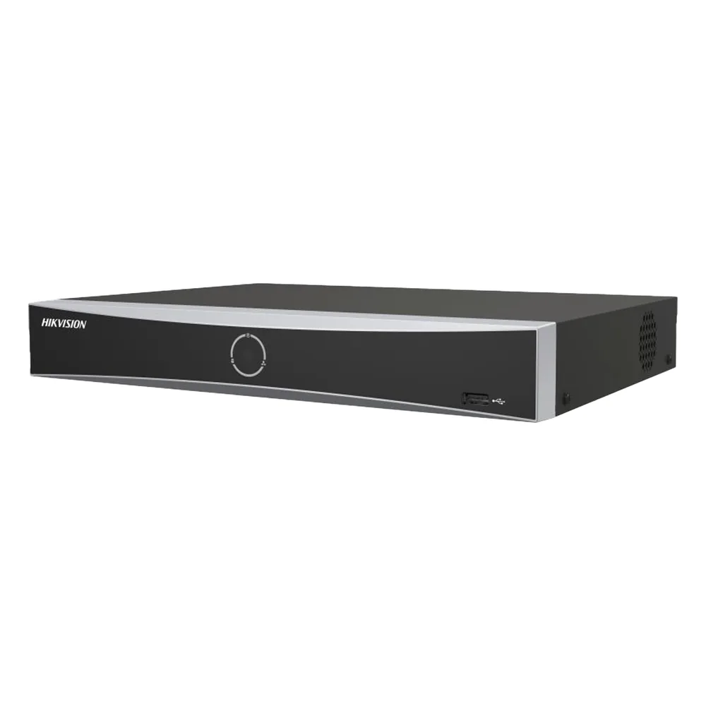 [Acusearch] NVR 12 Megapixel (4K) / 16 canales IP / AcuSense (Evita Falsas Alarmas) / Reconocimiento Facial / 1 Bahía de Disco Duro / HDMI en 4K / Sin Puertos PoE+