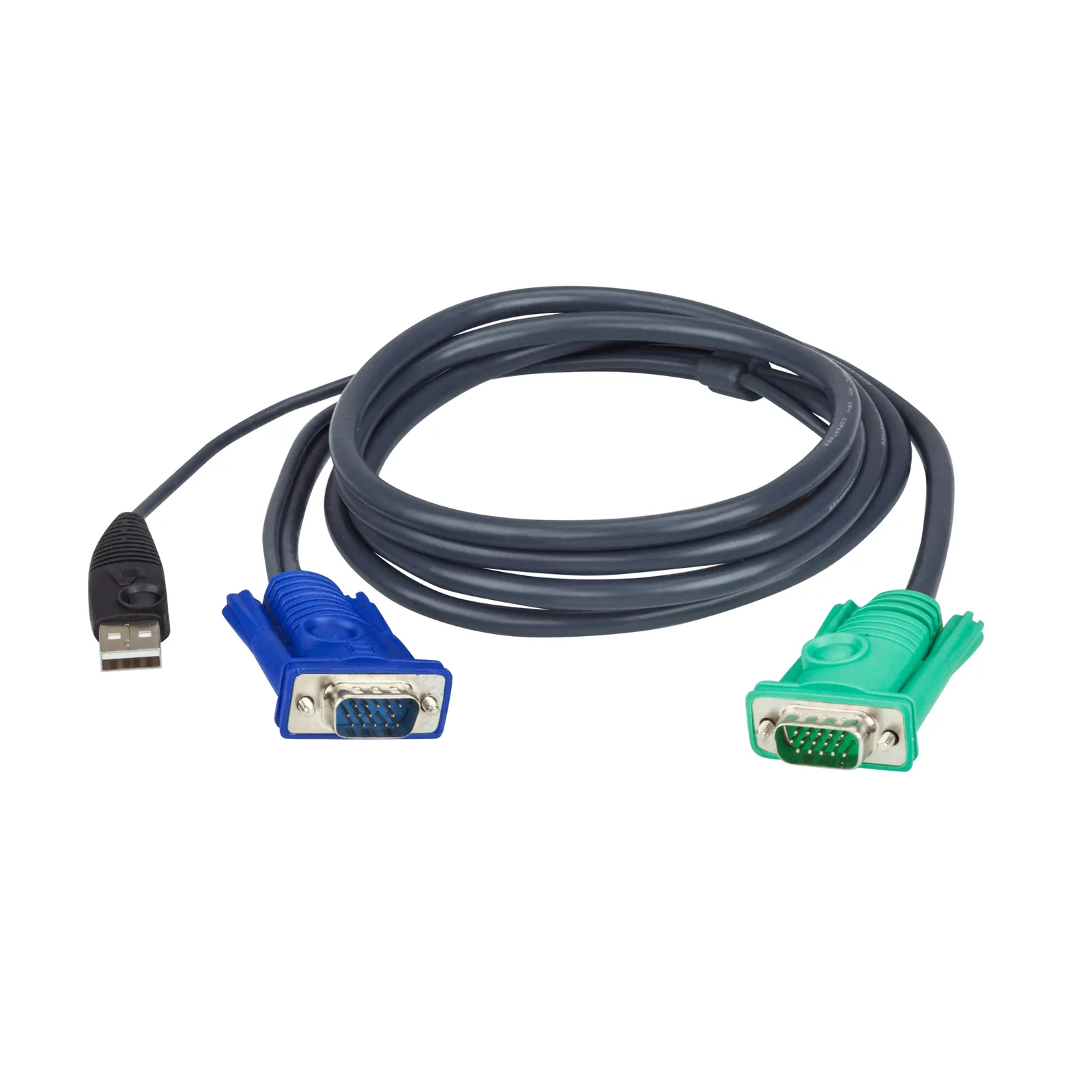 Cable KVM | USB con SPHD | 3 en 1 | De 3 m