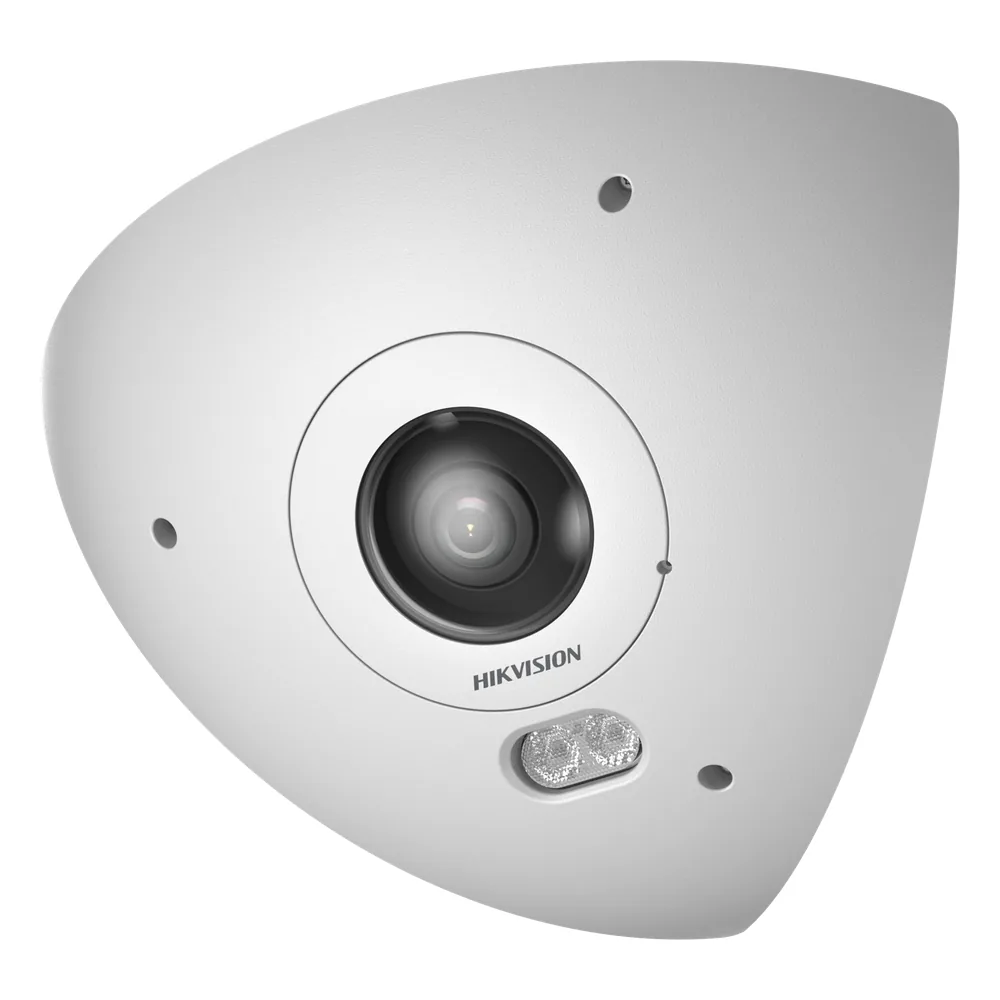 Cámara Fisheye Network DeepinView 6 MP / 360° Panorámica / 2560 × 2560 / IR 15 m (49.2 ft) / IP67 IK10 / Audio Bidireccional / Deep Learning / Heatmap / 20 Modos Visualización