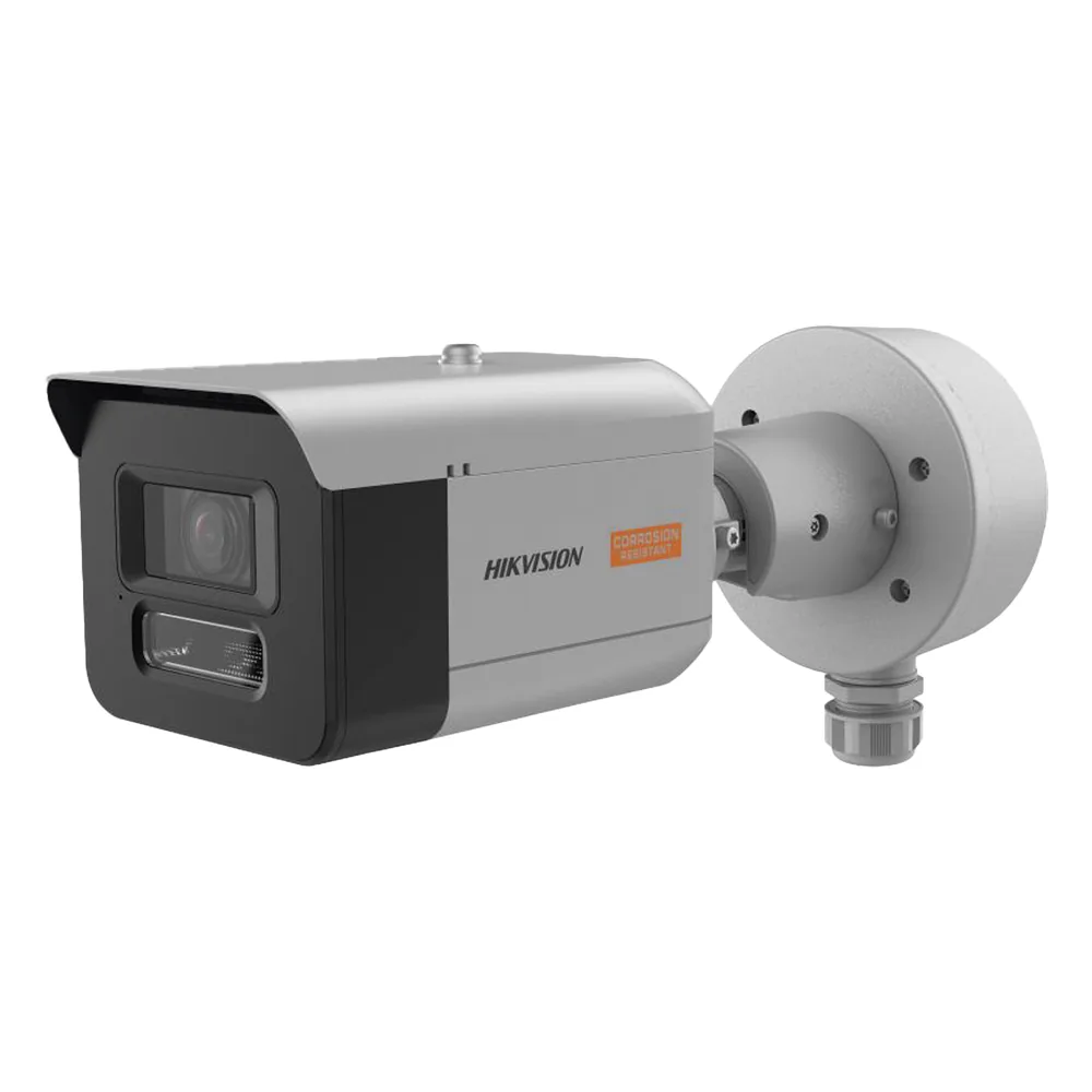 Bala IP 4 Megapixel / Lente 2.8 mm / Polimero Anticorrosivo (Ideal para Zonas Costeras o Alta Salinidad) / ColorVu / 40 Metros Luz Blanca / WDR 120 dB / Exterior IP68 / ONVIF / C5-M / NEMA 4X