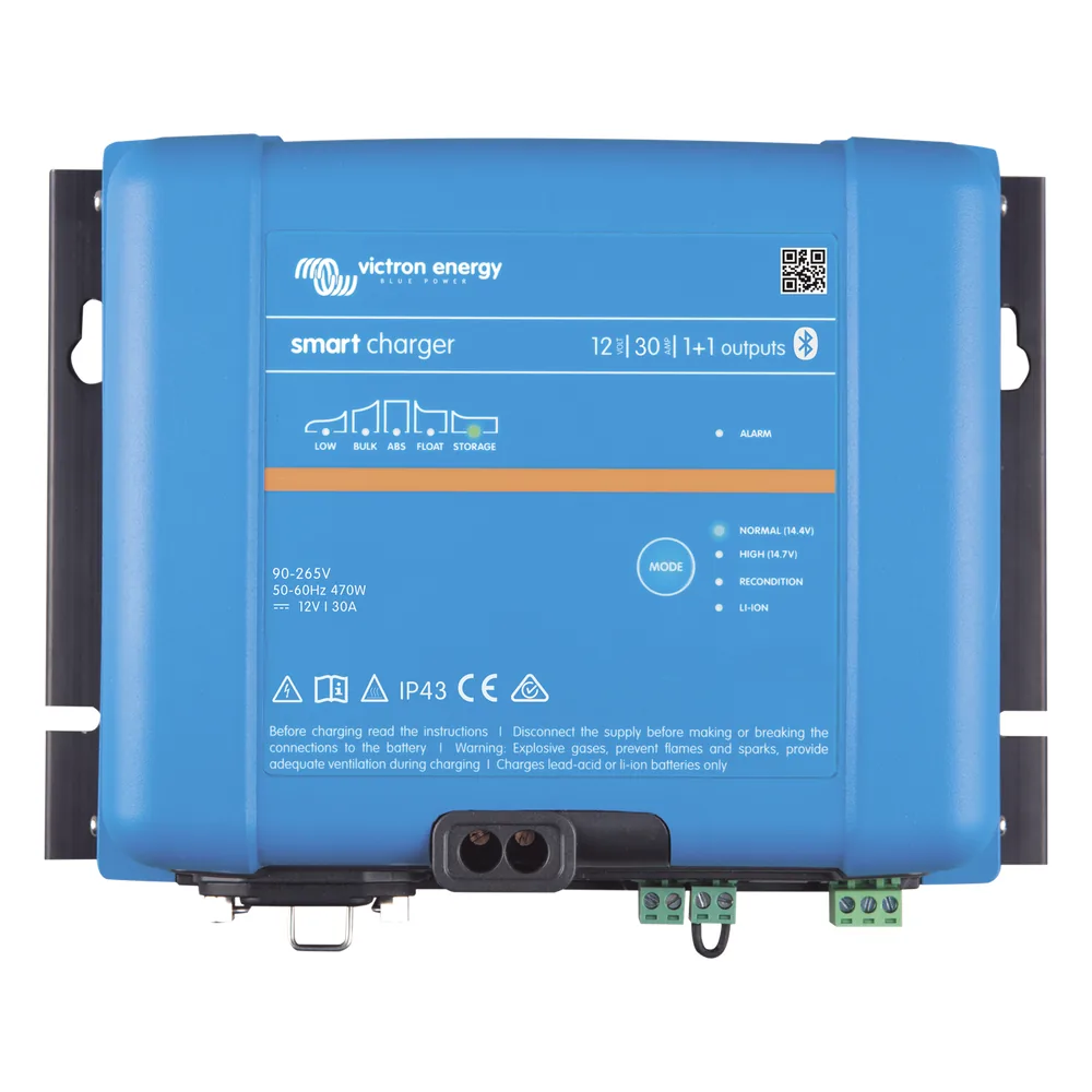 Phoenix Smart IP43 12/30 / Cargador de Baterías 12V, 30A / Para Ambientes Marinos y Terrestres. / Para baterías de Plomo y Litio