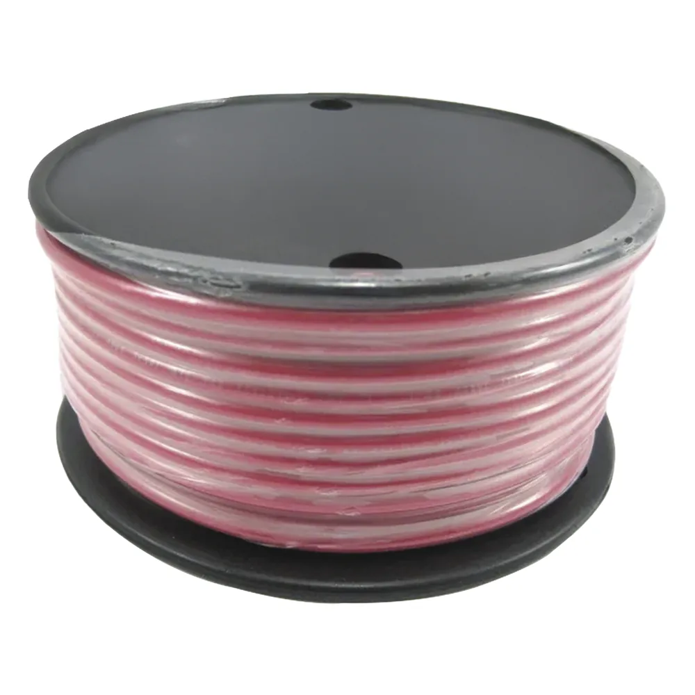 Rollo de cable grado marino calibre 16 en color rojo de 100 pies (30.48 m).