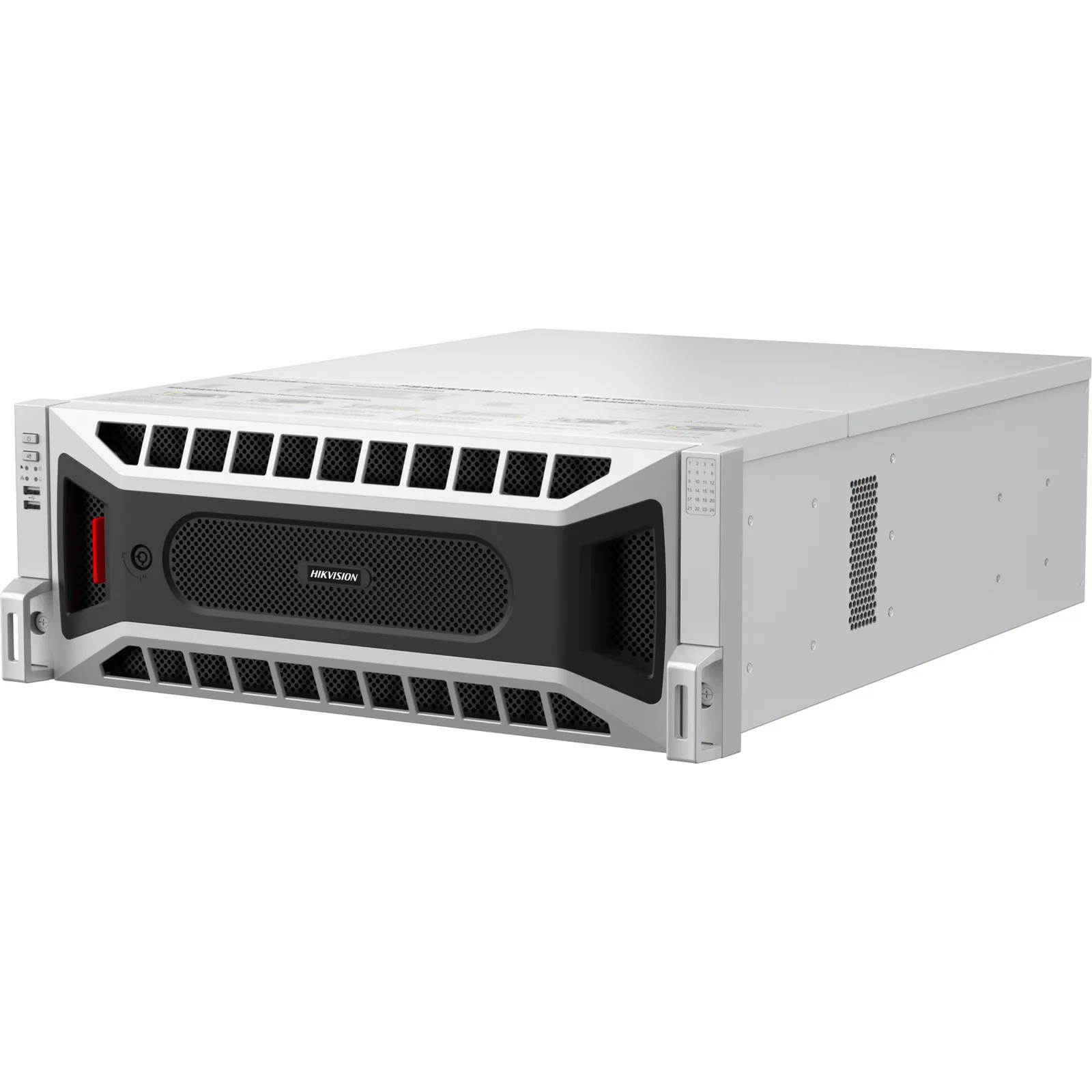 NVR 32 Megapixel (8K) / 256 canales IP / 24 Bahías de Disco Duro / 4 Puertos de Red / Soporta RAID con Hot Swap / NVR de Alto Desempeño