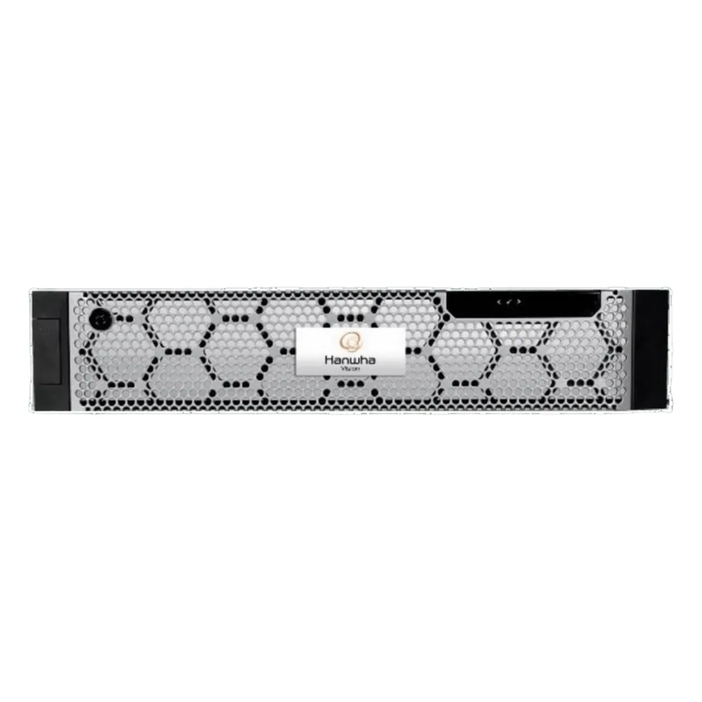 NVR Wisenet WAVE basada en Windows Server / Montable en Rack 2U / Incluye 1 licencia WAVE-PRO-04 / 470 Mbps throughput / Incluye 128TB en crudo para almacenamiento