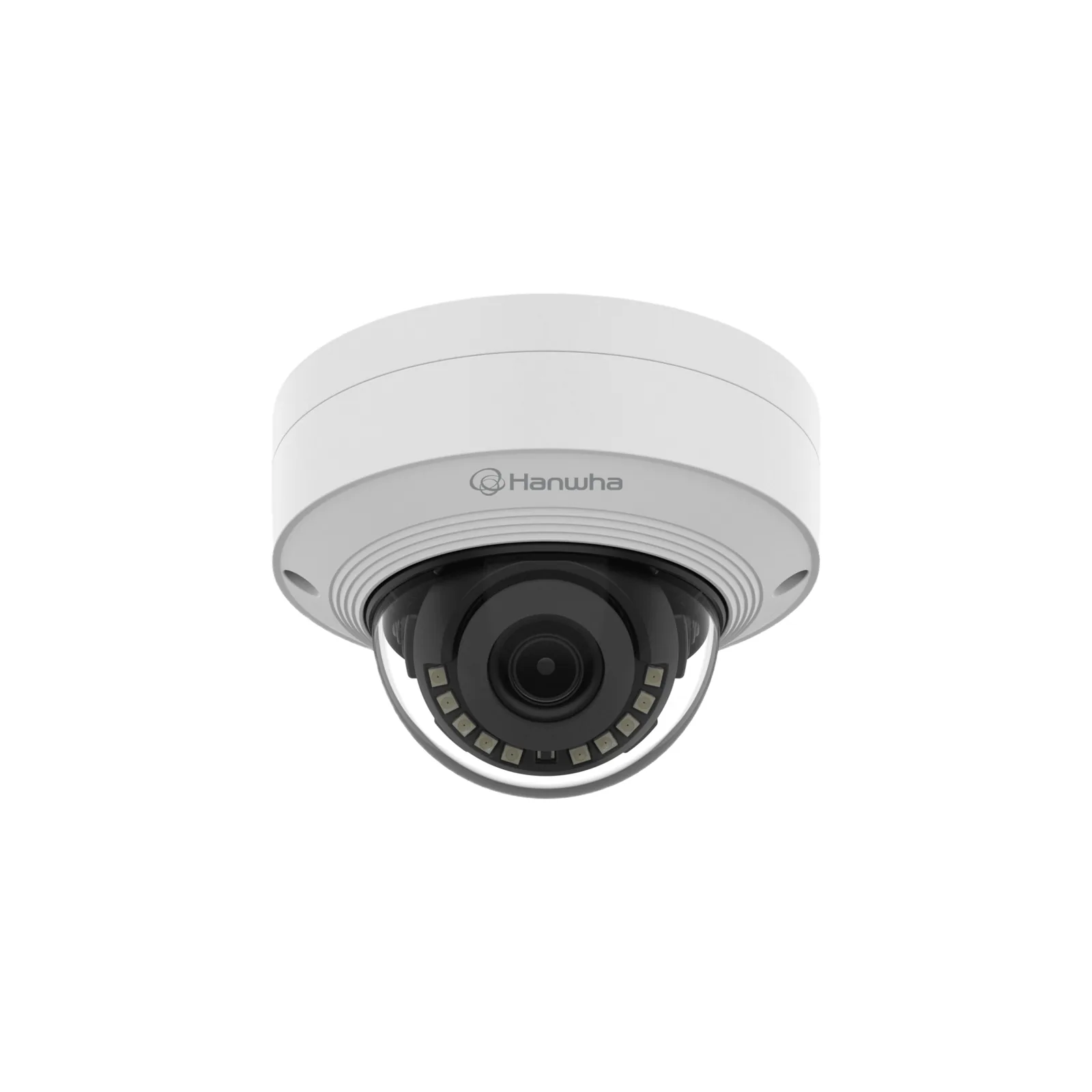 Cámara IP Tipo domo Antivandálica 8 Megapíxel / Lente fijo 3 mm / IR 20M / WDR 120db / IP66 / H.265 & WiseStream / Inteligencia Artificial Deteccion de Personas y vehiculos