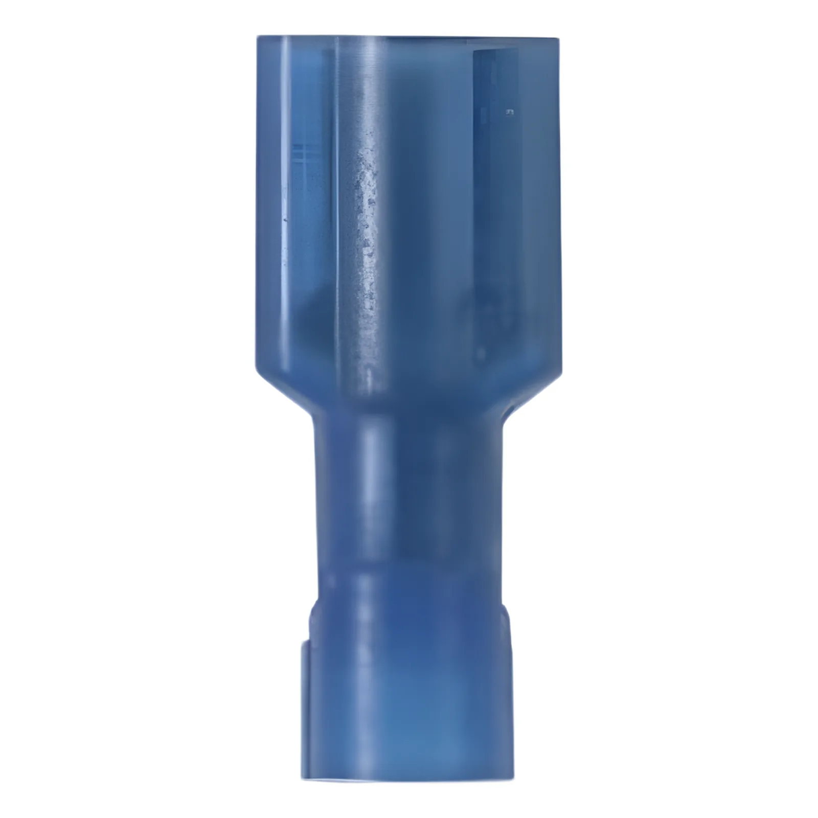 Terminal de Desconexión Hembra Pan-Term™ a 90º, Color Azul, Nylon, para cable 14-16 AWG, 0.250 x 0.032 " (6.3 x 0.8mm)