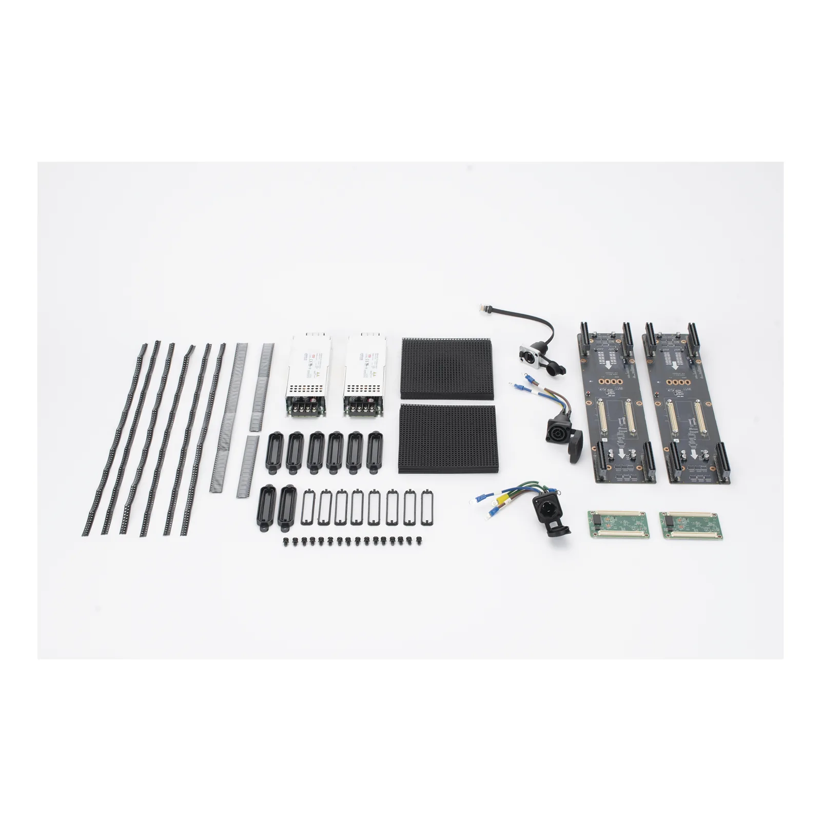 Kit de Refacciones/Accesorios para Paneles LED Hikvision de Renta 3.9mm / Compatible con Paneles de 500 mm x 500 mm