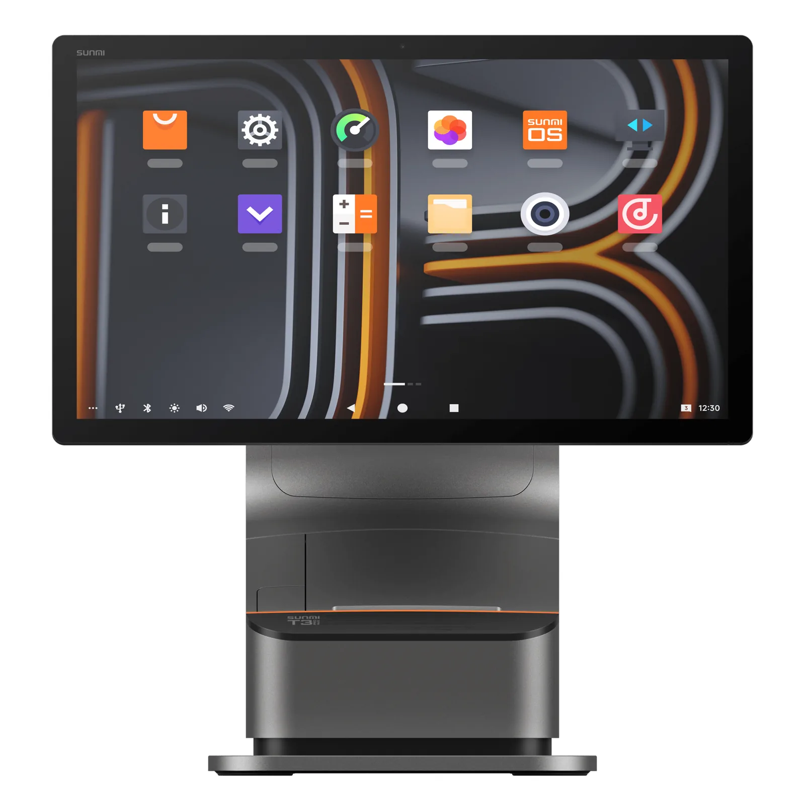 Terminal Punto de Venta SUNMI T3 PRO MAX / Dual OS Android 13 y Windows 11 Enterprise LTSC / Pantalla Principal 15.6" FHD 1920x1080 / Procesador Octa-Core Qualcomm Kryo-670 2.7 GHz / 8GB RAM + 256GB ROM / Impresora Térmica Integrada 80mm / NFC