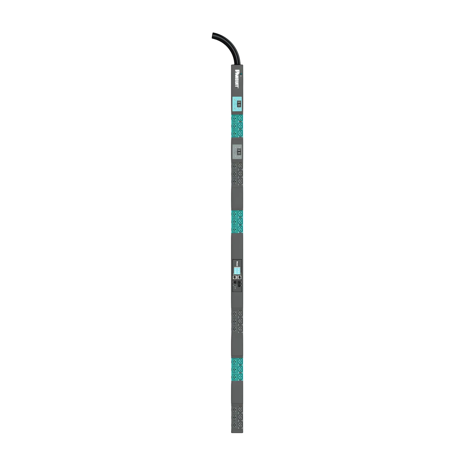 PDU EL2P Inteligente Monitoreable (MI) para Distribución de Energía, Enchufe de Entrada NEMA L6-30P, Con 18 Salidas C13/C15 y 18 C13/C15/C19/C21, de Instalación Vertical, 208 Vca, 30 Amp