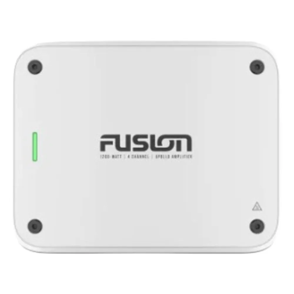 Amplificador Marino / 4 canales / Protección Eléctrica / 150 watts RMS por canal / Diseño True-Marine™ / Placas de Circuito con Revestimiento Conformal / Soportes de Montaje Incluidos / Indicadores LED de Estado