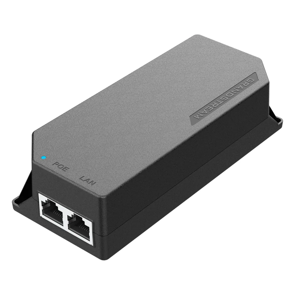 Inyector PoE / GS-POE60W-MG / IEEE 802.3af/at/bt / 2 Puertos 2.5G o 10G / Alimentación 54VDC / Hasta 60W / Plug-and-Play