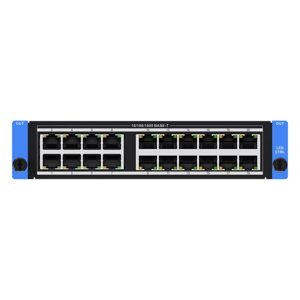 Tarjeta de Salida LED 20 Puertos Ethernet / 4K HDR10 / 10.4 MP / 16 Capas / Modos Mini y Estándar / Compatible Serie C66S