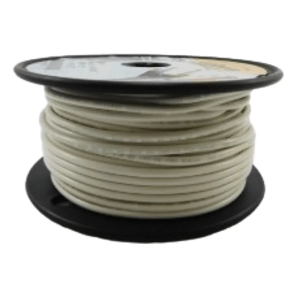 Cable Eléctrico calibre 14 en color blanco / UL 1015-1230 / 600 Volts / 105°C Seco 75°C Húmedo / Cobre Estañado Clase K / Aislante PVC Retardante de Llama VW-1 / Resistente a Humedad Abrasión Ácido Combustible Di