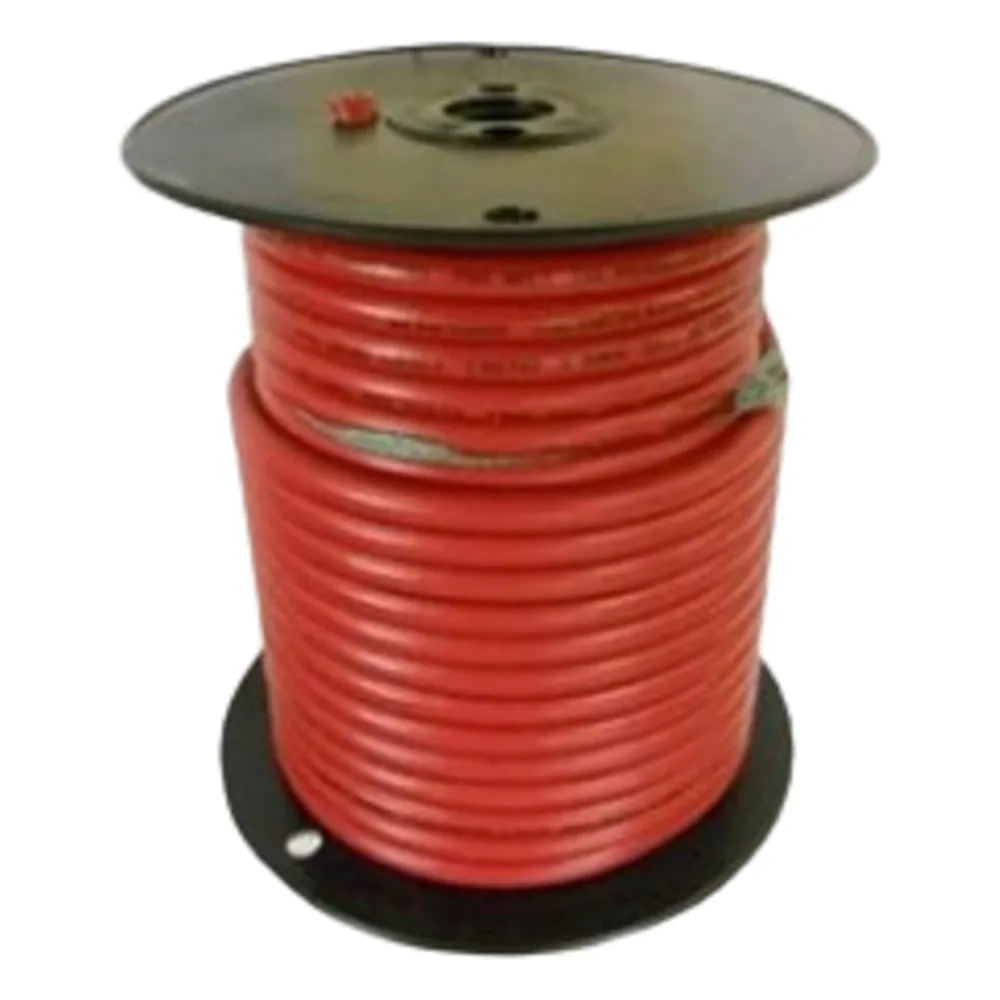 Cable Para Batería Color Rojo Calibre 1 AWG / Rollo de 100 Pies / Cobre Estañado Clase K / 600-1000V / 105°C Seco 75°C Húmedo / Resistente a Llama VW-1 / Flexible Extra / UL 1426 BC-5W2