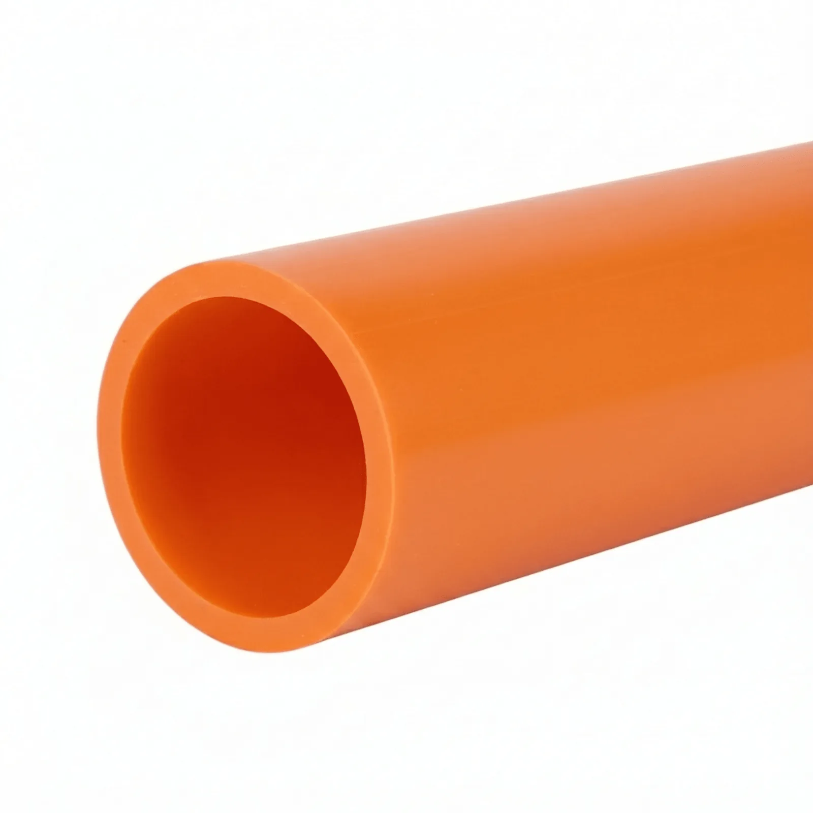 Ducto para Fibra Óptica 3/4" Liso RD11, Color Naranja Prelubricado, Rollo de 200 Metros