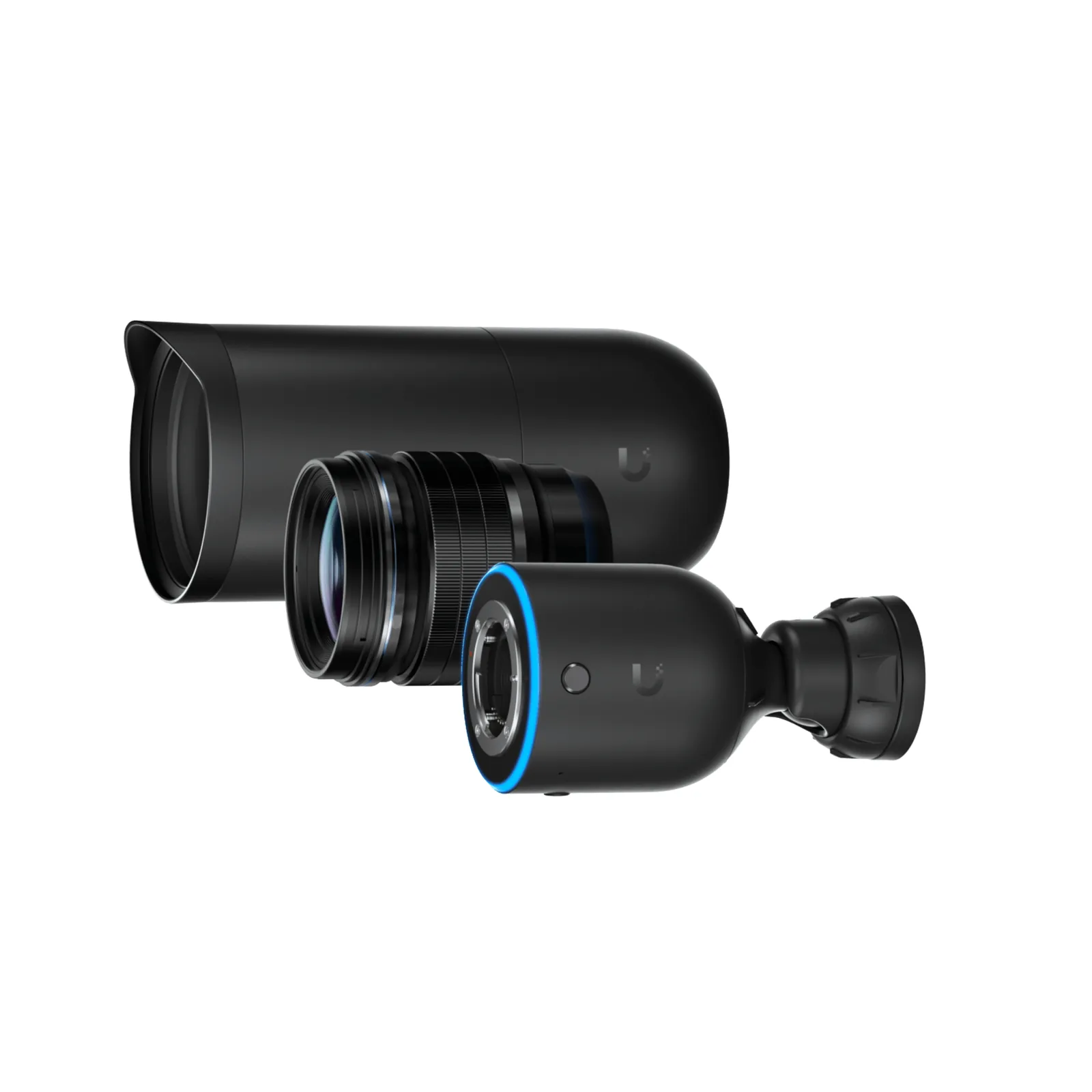 UniFi Protect AI DSLR Long Distance – Cámara 4K PoE+ para Interior/Exterior con Sensor de Alta Sensibilidad, Lente Fija de larga distancia de 45 mm y Analítica Avanzada por IA