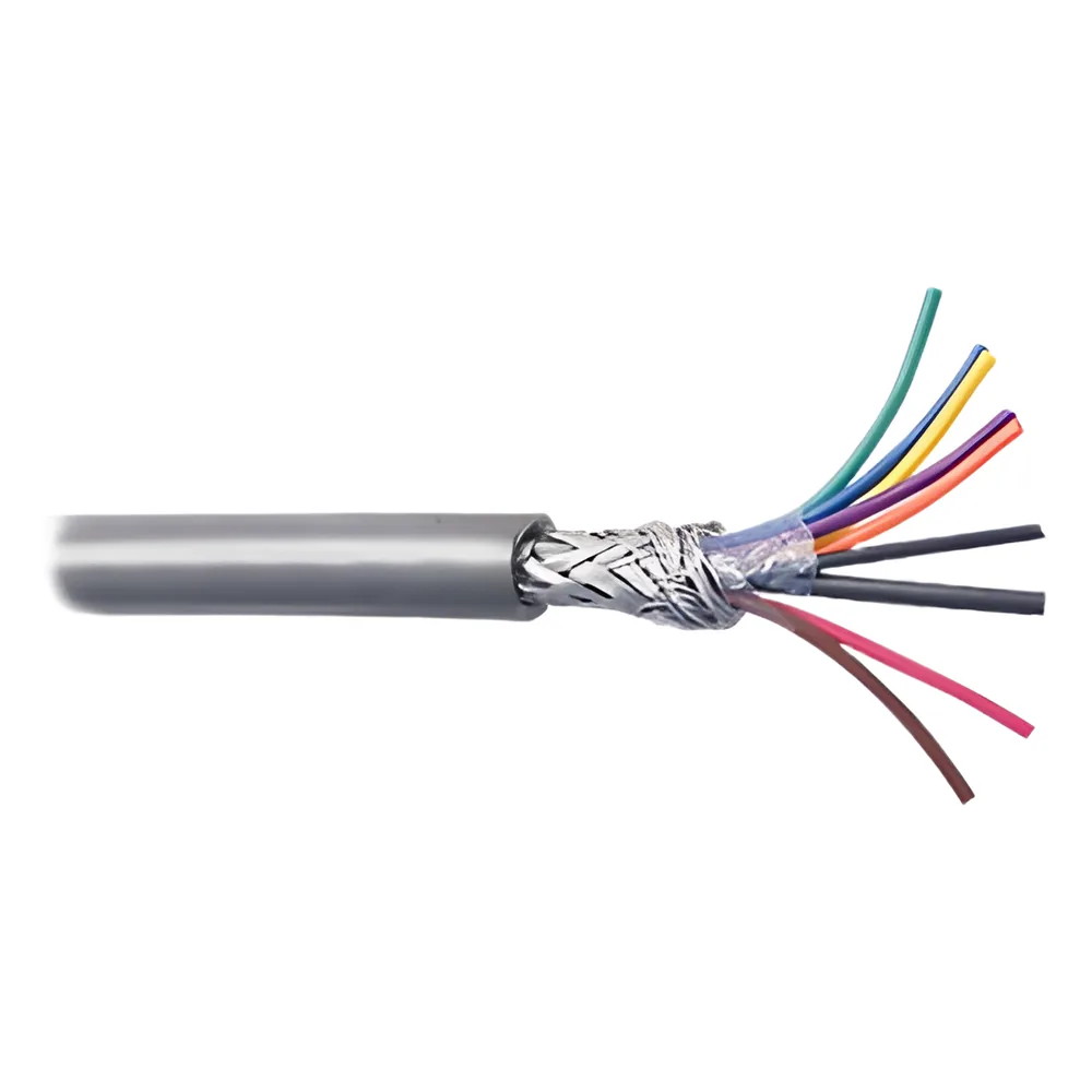 Cable de 8 conductores de calibres AWG26 (7x36) estañados y aislados.