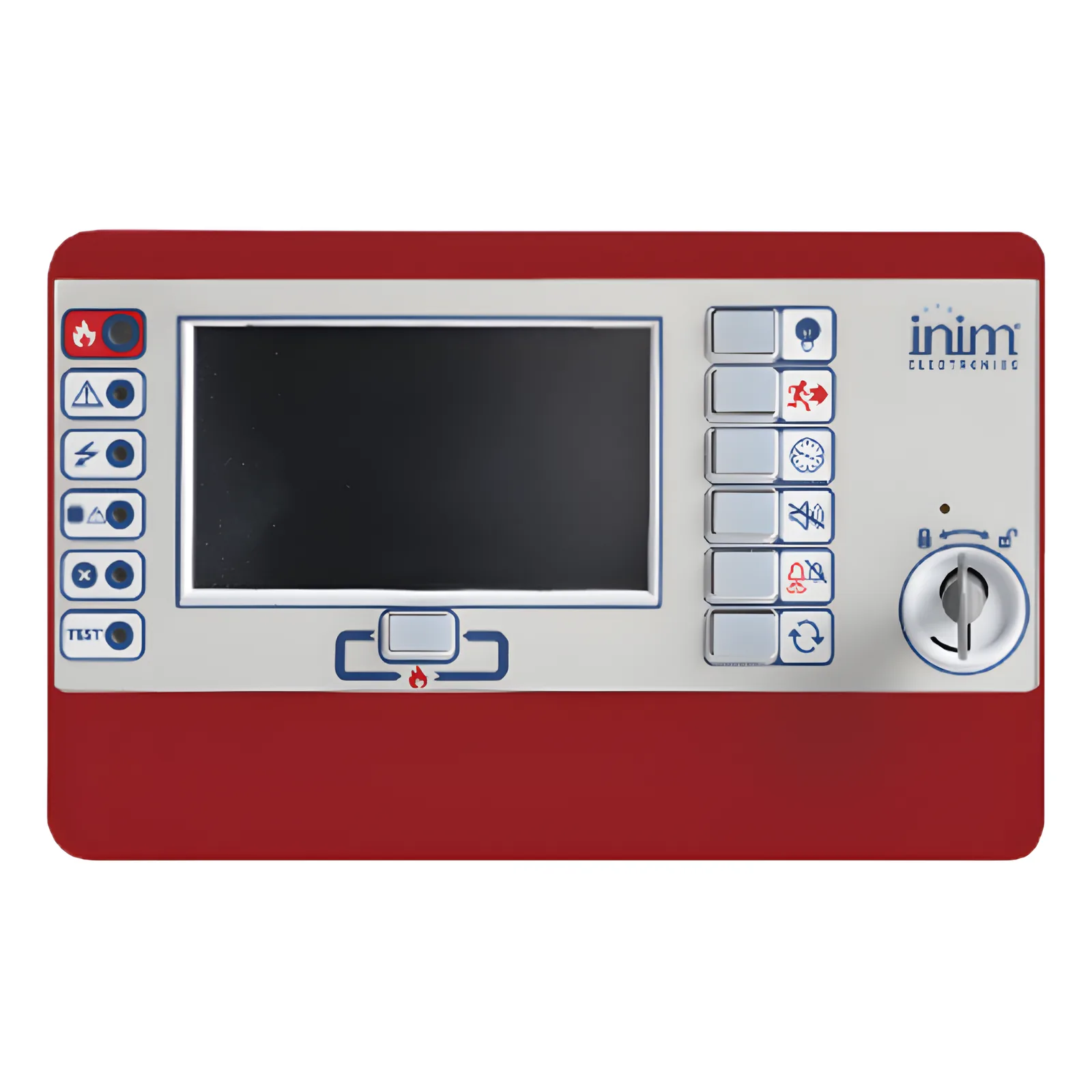 Teclado Remoto Repetidor | Control Centrales Previdia | Red HorNet+ RS485 | Visualización Personalizable | Certificación EN 54