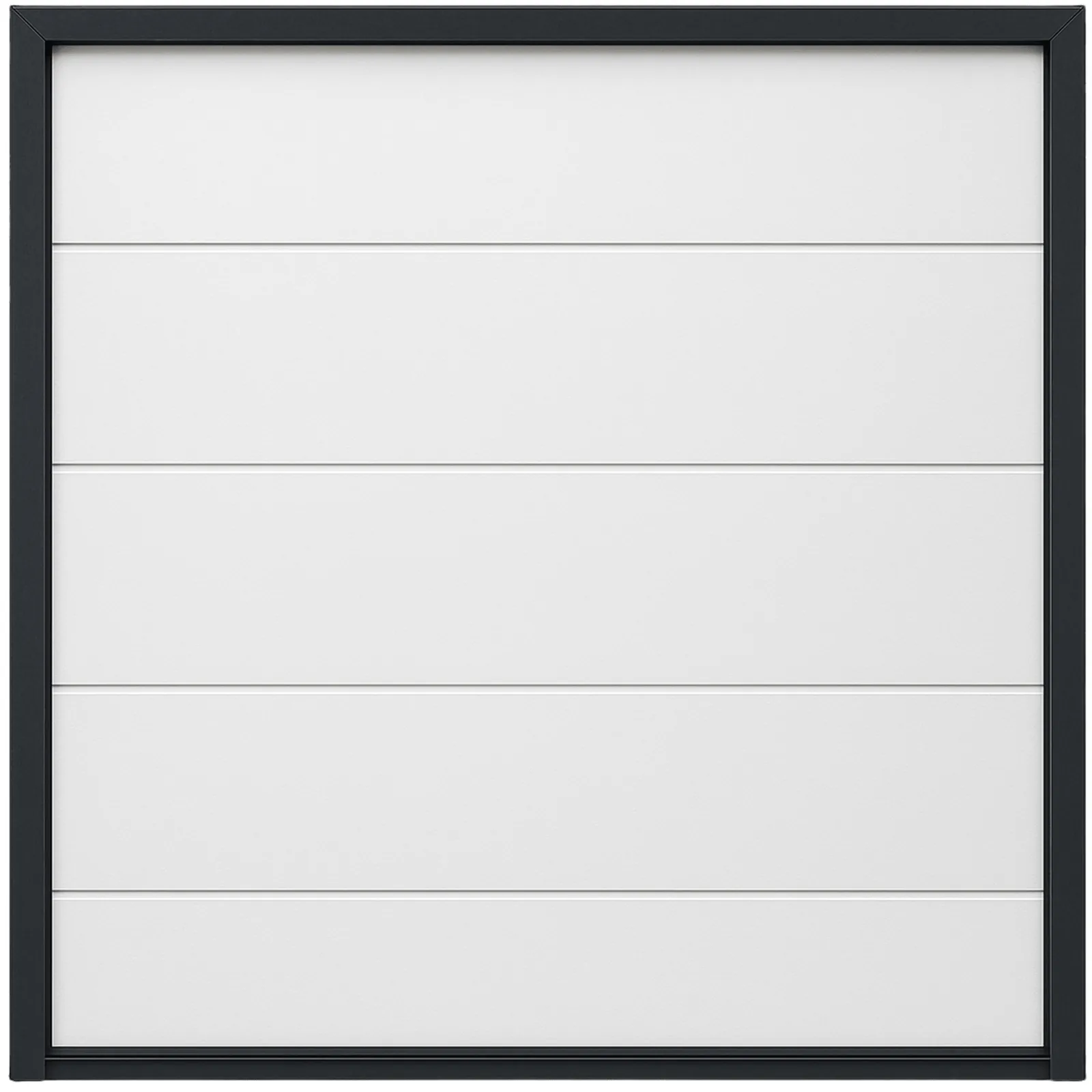 Seccion para puerta de Garage / Lisa / Linea Central / Panel de 21" / Color blanco / Para APDOOR148 / Estilo Americana.