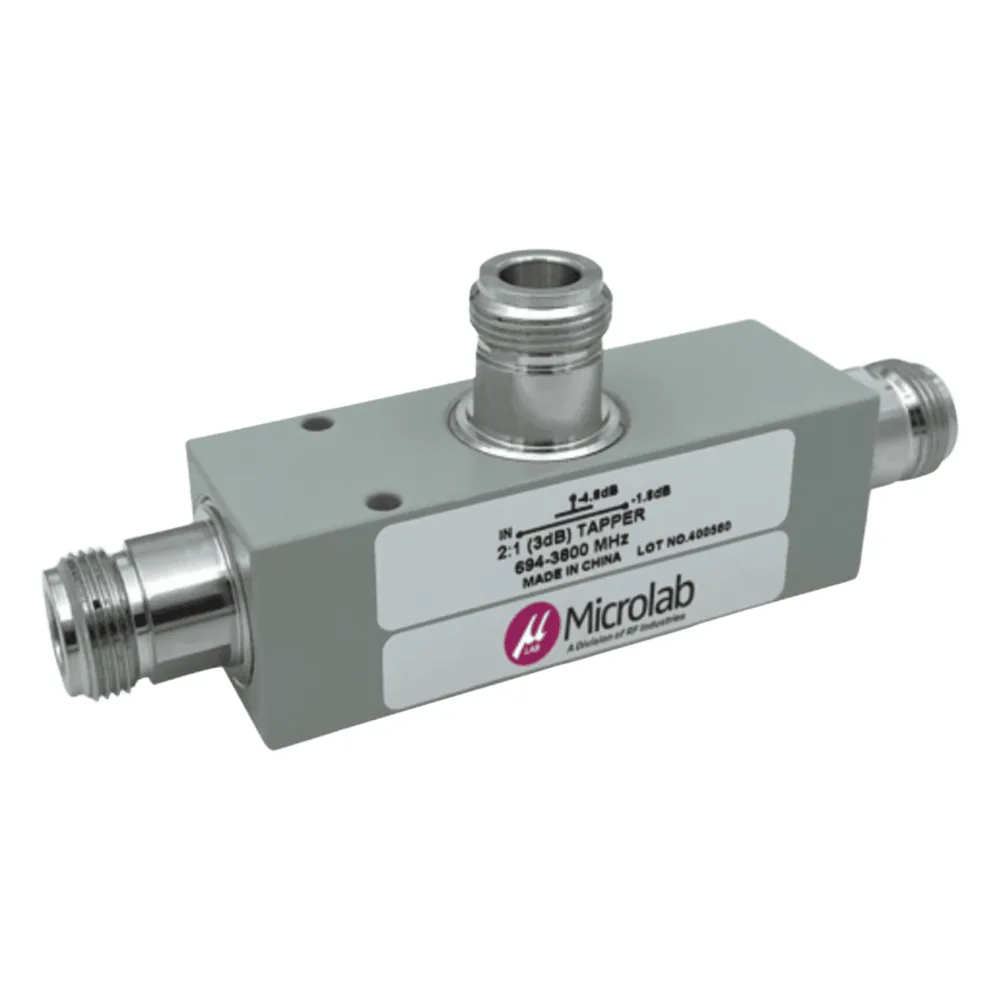 Tapper RF Enterprise+ / 694-3800 MHz / Tipo Hembra / IP65 / 300W / PIM -155 dBc / divisor Ratio 100:1