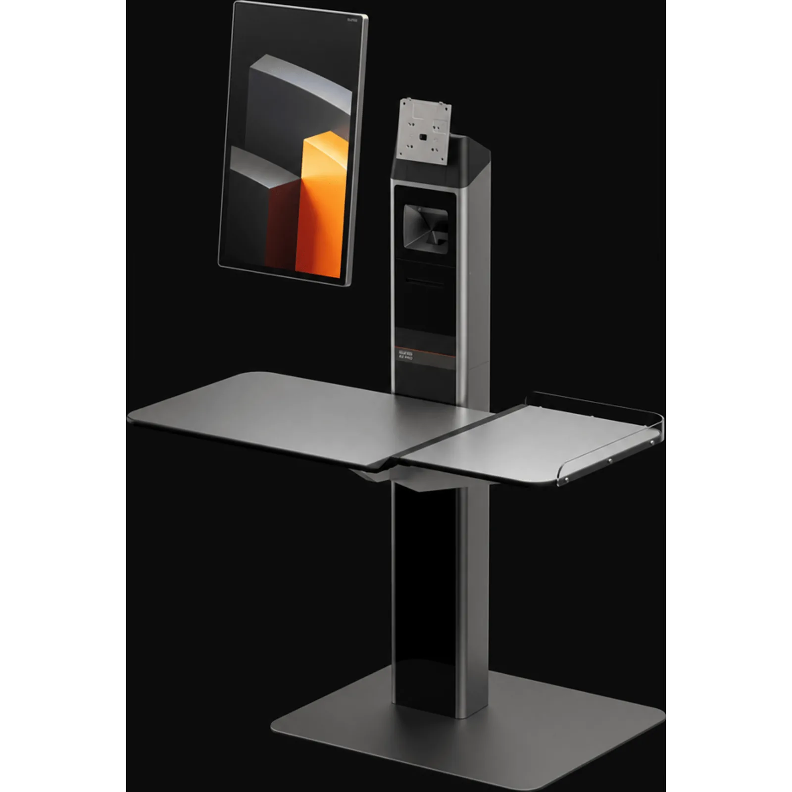 Soporte de Piso Retail / Impresora Térmica con Cortador Automático / Escáner 1D y 2D / Velocidad 250 mm/s / Papel 58-80 mm