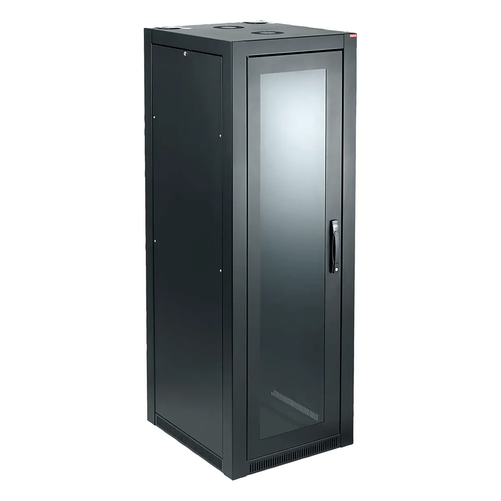 Gabinete Sísmico 45U / 2134 x 700 x 1000 mm (84 x 27.6 x 39.4 in) / Acero Negro RAL 9005 / Certificación Sísmica Zona 4 / NEBS / OSHPD Pre-Approval