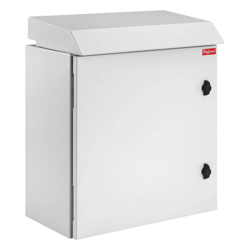 Gabinete Rack 12 UR ProTek Tipo 3R Exterior con Ventiladores y Termostato / 61.2 cm x 60 cm x 61 cm (24.09 in x 23.6 in x 24 in) / Acero Gris RAL 7035 / Protección IP32 IK10