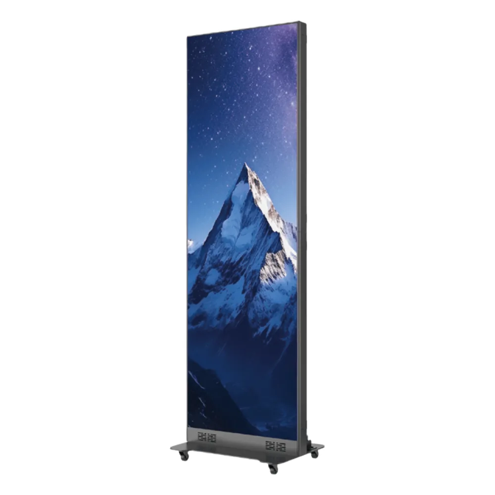 Poster LED Plegable COB / Pixel Pitch 1.8 / Tecnología Flip-Chip COB / 600 nits / 10000:1 Contraste / 3840 Hz Refresh