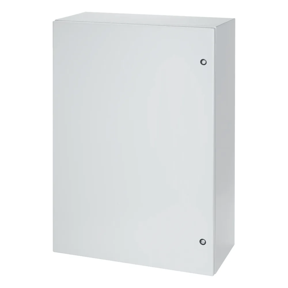 Gabinete Eléctrico de Control (Línea Concept) de 508x508x203 mm NEMA 4/12, Acero Color Gris Claro