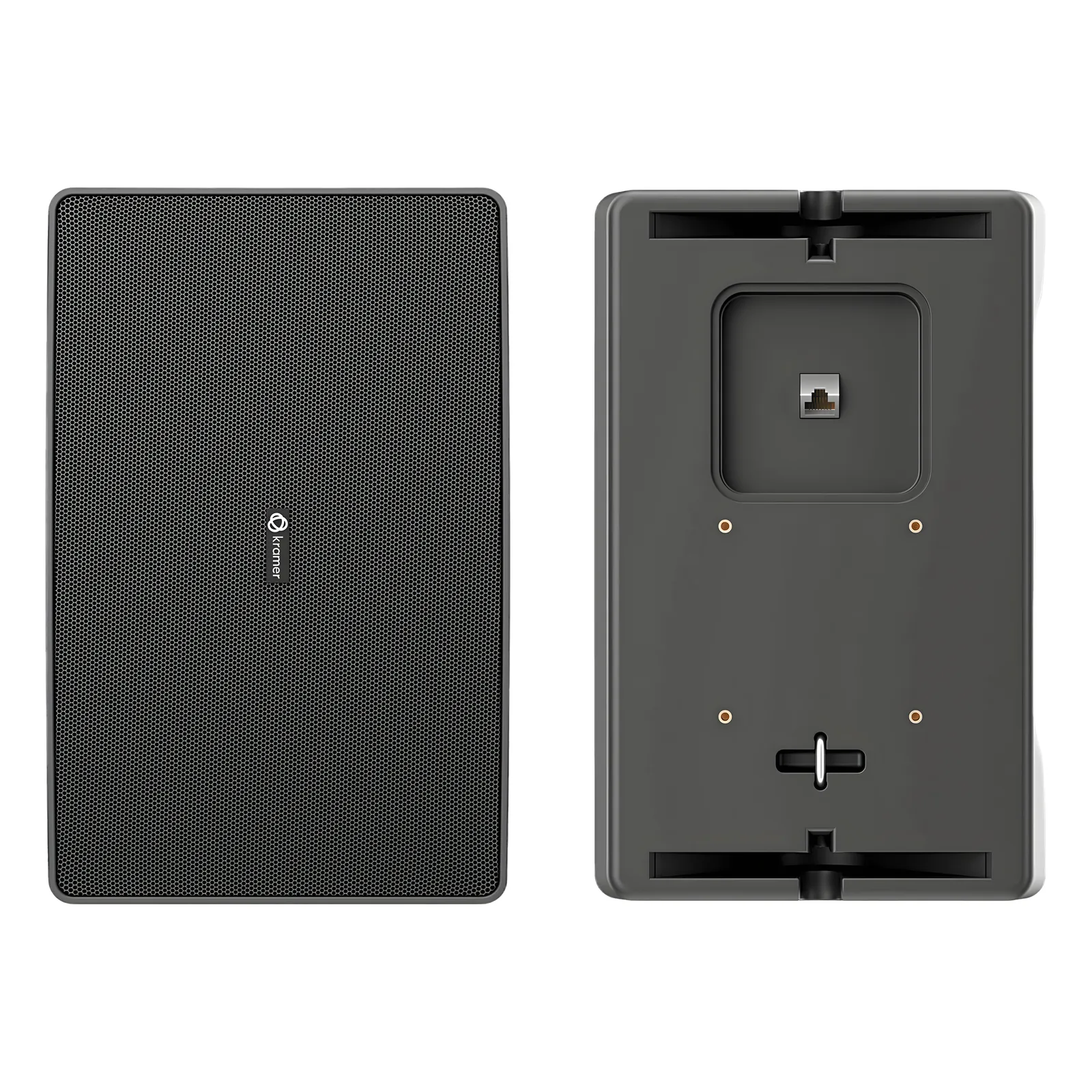 Altavoz de Pared 8" | Alimentación PoE++ | Red Dante | DSP Integrado | Mezclador 2 Canales | Montaje Flexible | 100 dB SPL