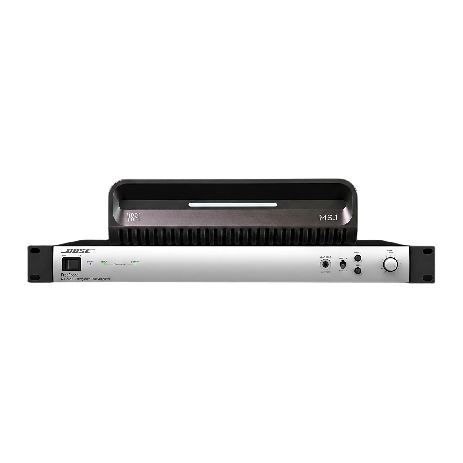 KIT Amplificador IZA2120LZ y Streamer de Audio Modular MS.1 | PoE + USB-C | HDMI eARC + Óptica + RCA | Bluetooth LE Audio | WiFi | Control4-Crestron-Elan-RTI-URC-Savant-Lutron | AirPlay2-GoogleCast-SpotifyConnect