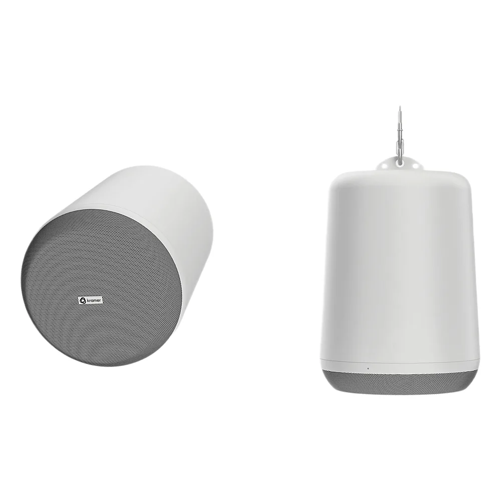 Altavoz Colgante 6.5" | PoE++-PoE+-PoE | Dante Audio Networking | DSP Integrado | 100-105 dB SPL | Plenum Rated UL2043 | Pendant Ceiling Mount