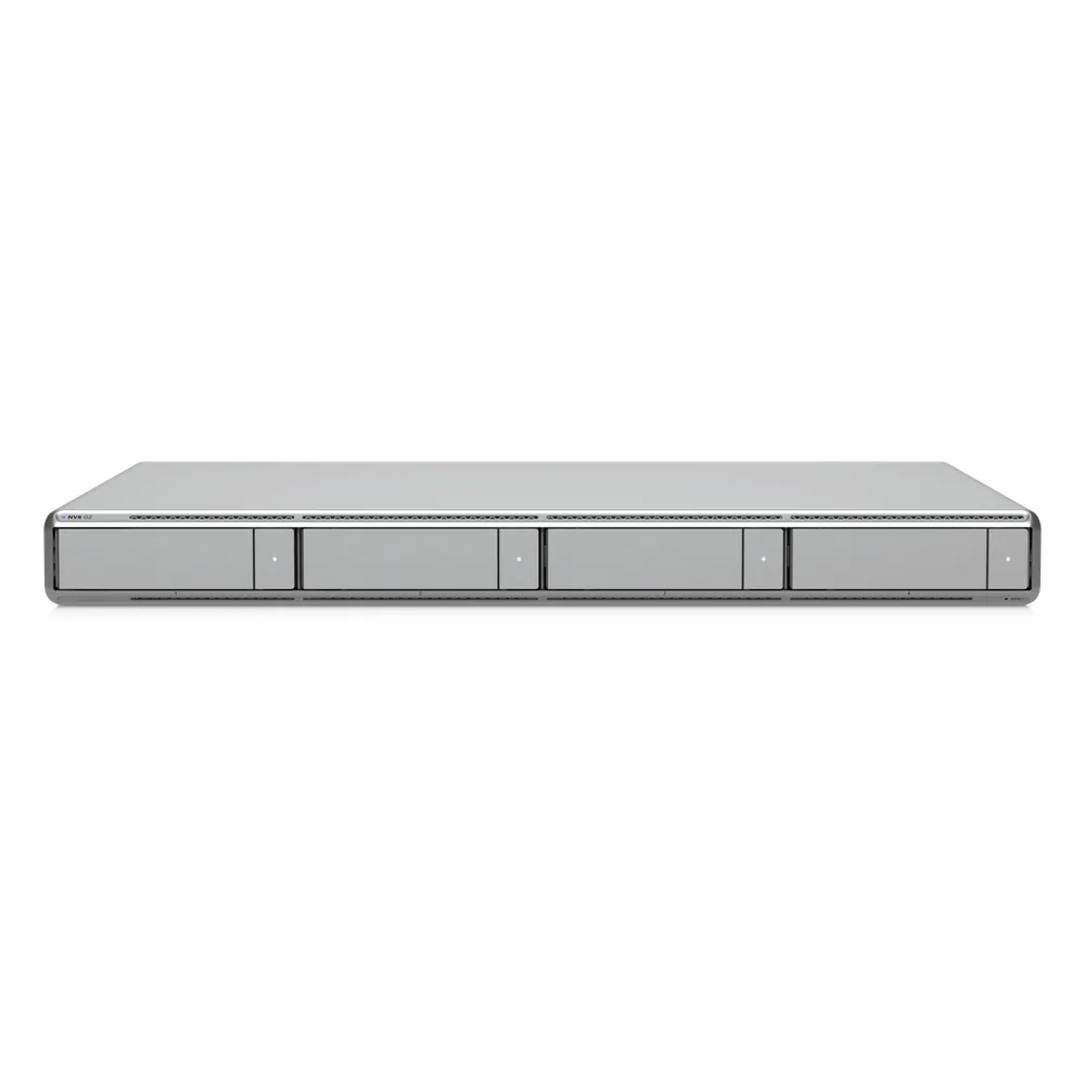 UNVR G2 UniFi Protect 1U con 4 Bahías para Discos Duros, Soporte para hasta 60 Cámaras HD, 50 Cámaras 2K o 30 Cámaras 4K, Puerto 10G SFP+ y 2.5GbE, Análisis Edge-AI Integrado