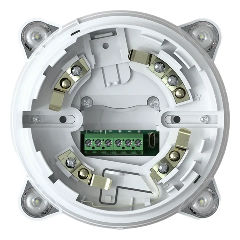 Base Direccionable con Indicador Óptico-Acústico / 98 dB / 14 a 104 Tonos / Serie Enea / INIM Electronics