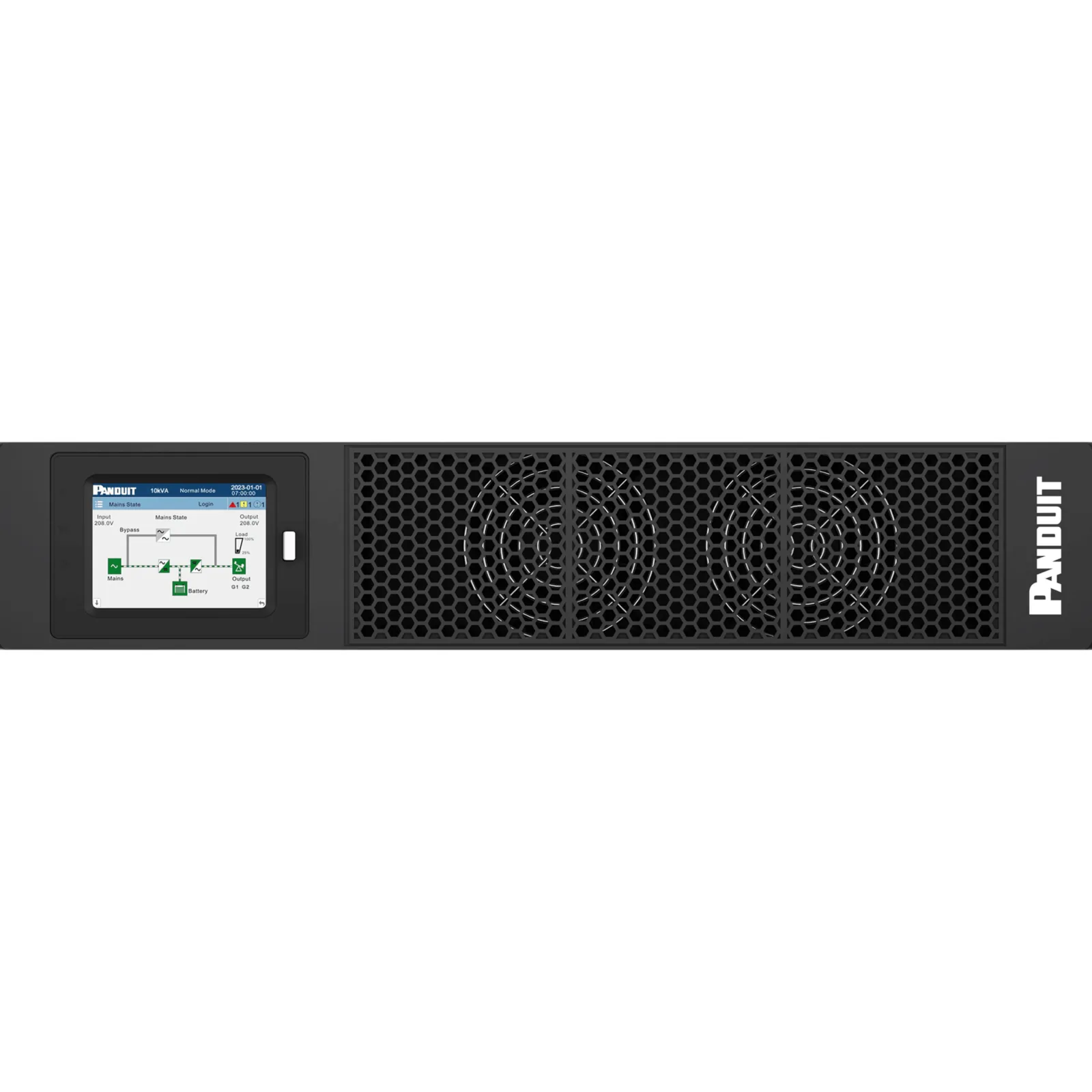 UPS SteadySine™ de 10000 VA/10000 W, Topología Online Doble Conversión, Entrada 208/240 Vca Con Terminal L1+L2+G, Onda Senoidal Pura, Con Baterías de Lithium-Ion (LiFePO4), 4 UR, Con 2 Tomas NEMA L6-30R y 1 HW L1+L2+PE