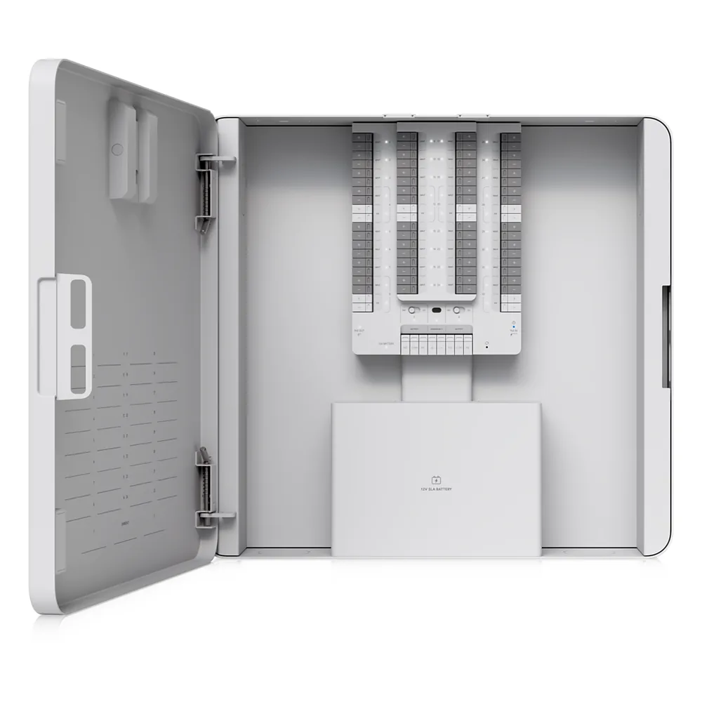 Kit Alarm Hub UniFi Protect / Integración de Alarmas Cableadas / 32 Zonas / Gestión desde UniFi Protect / PoE++ / Respaldo por Batería