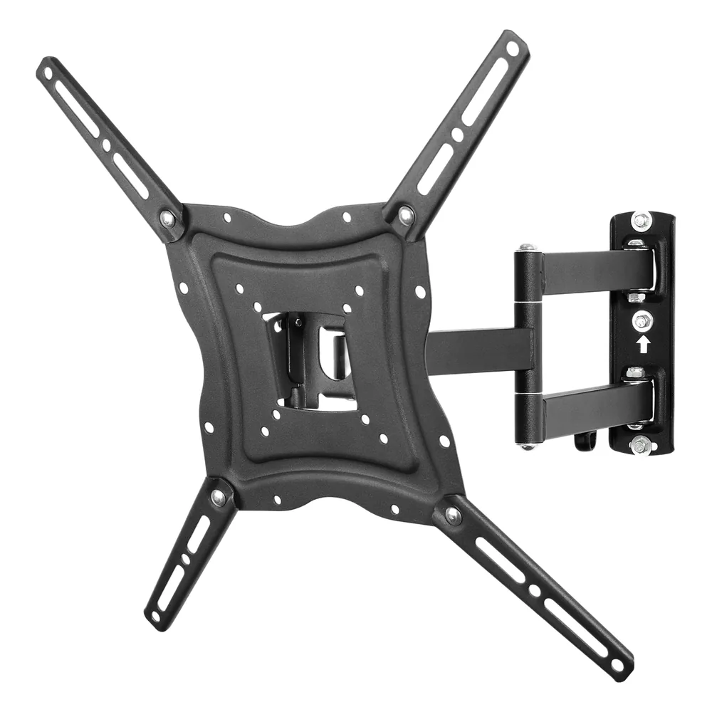 Soporte de Pared para pantallas con Movimiento Completo e Inclinacion / Tamaño de pantalla desde 32-60 pulg / Compatible VESA 75x75 hasta 400x400 / Capacidad de Carga 30 kg / Acabado Resistente a Rasguños