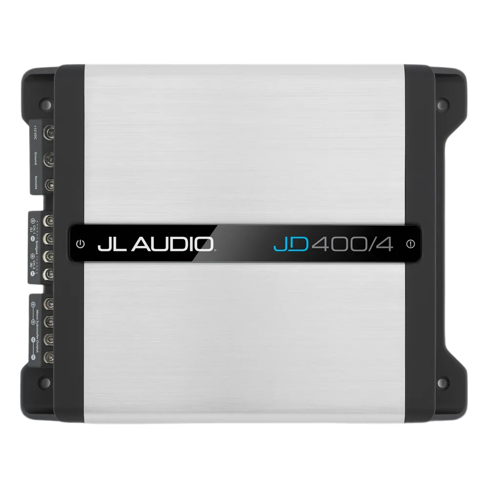 JL Audio JD400/4 / Amplificador 4 Canales / 400 W RMS / Clase D / Car Audio