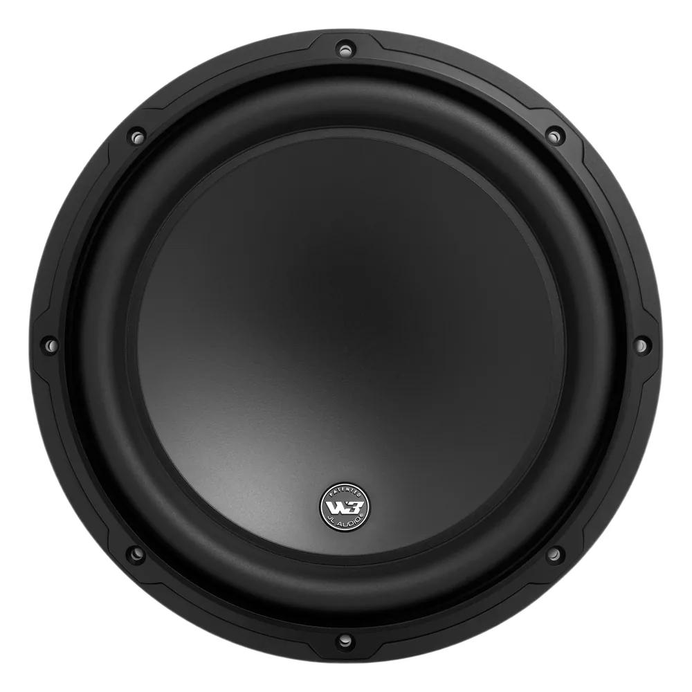 JL Audio® W3v3 / 10W3v3-4 / Car Audio / Subwoofer para Automóvil / 10 Pulgadas (25.4 cm) / 4 Ohmios / 300 W RMS / Polipropileno con Tratamiento Mineral / Ferrita