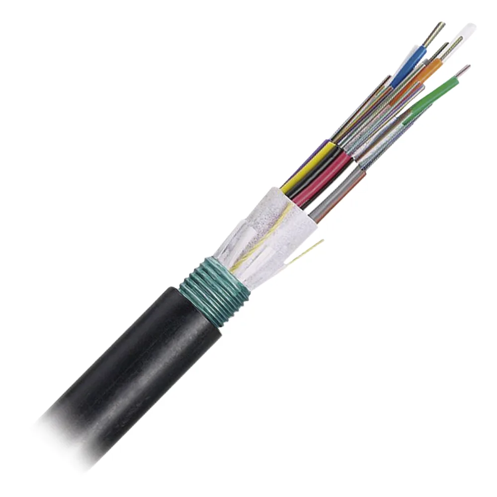 Cable de Fibra Óptica de 24 Hilos, OSP (Planta Externa), Armada, 250um, Monomodo OS2, Precio Por Metro