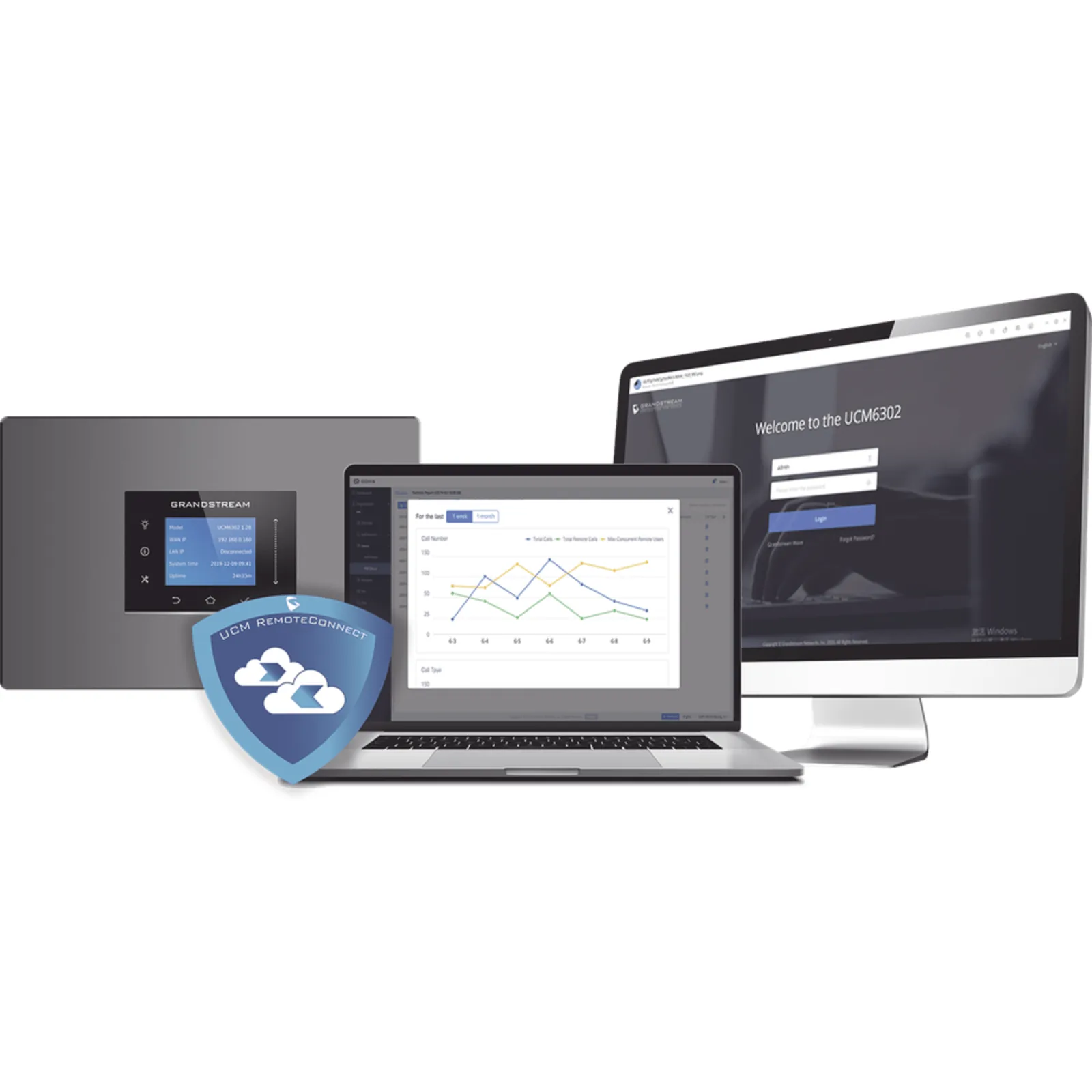 Licencia por 3 años Pro Remote Connect 100 usuarios y 16 sesiones concurrentes para UCM63XX / UCM63XXA