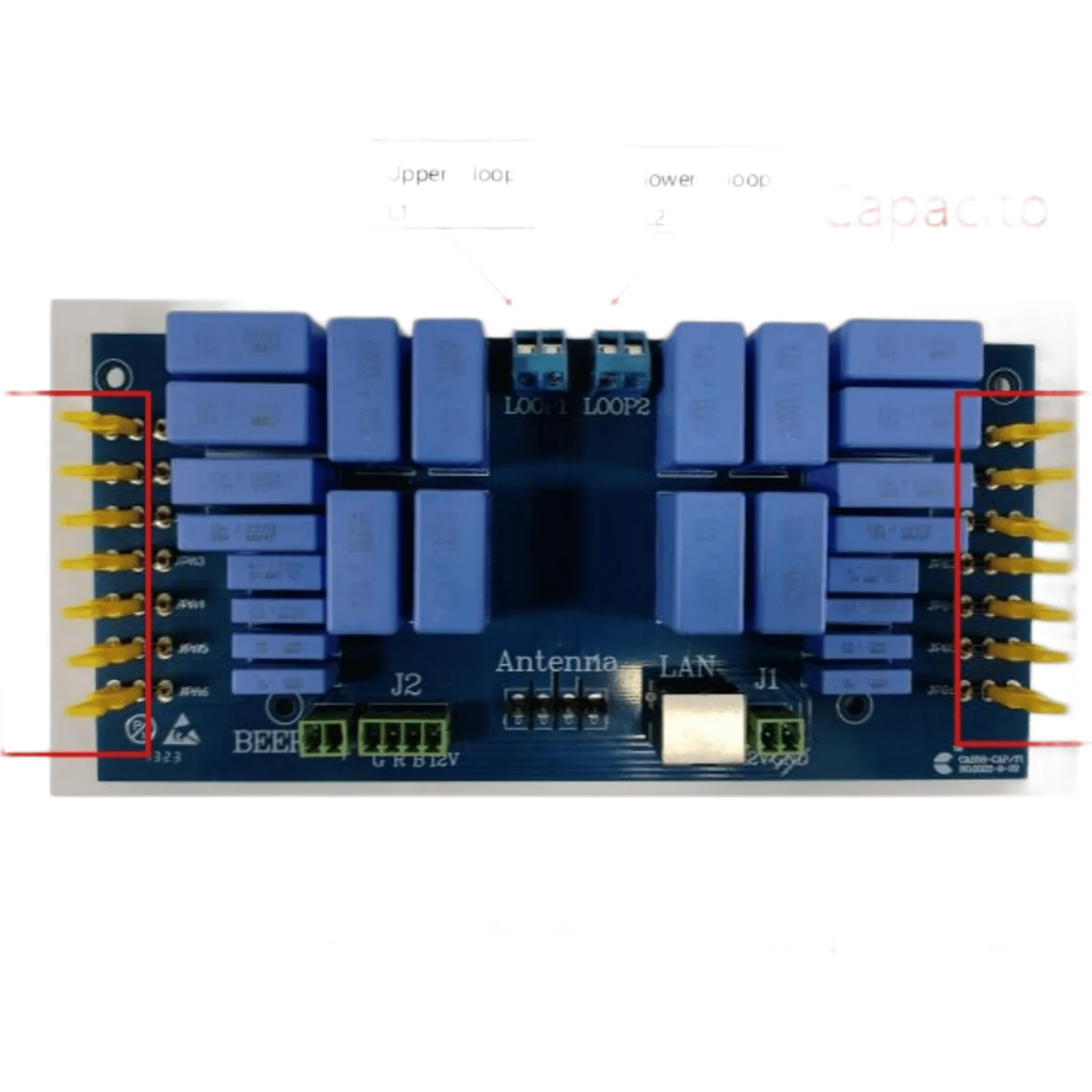 Sistema AM-EAS Serie Standard / Mainboard CAB58 / Frecuencia 58 KHz / Sincronización por Aire / Configuración por Software / Alimentación AC110V o AC220V / Hasta 3 Antenas / Relé Externo para CCTV