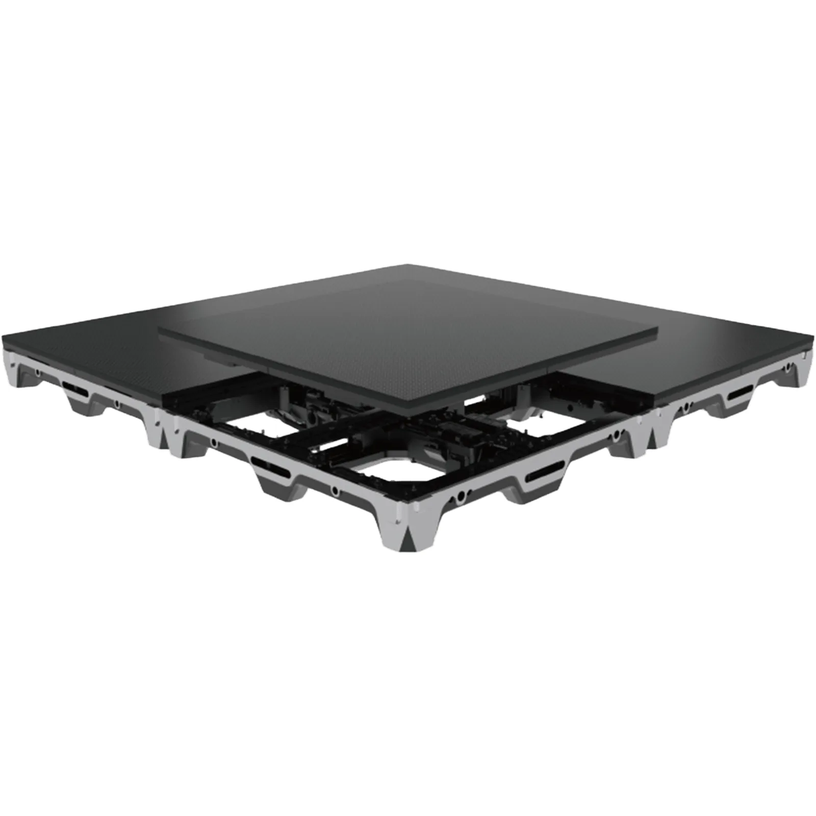 Pantalla LED MR / Para Instalación en Piso / Píxel Pitch 4.8 mm / GOB / Brillo 1000 nits / Frecuencia 7680 Hz / Protección IP65/IP54